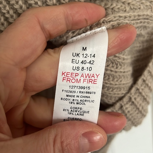 Topshop oversized mock sweater - Picture 4 of 7